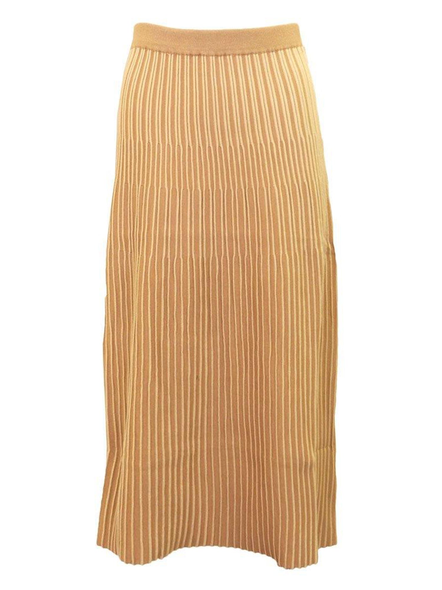 Cinnamon Knit Piping Midi Skirt Cinnamon Knitwear