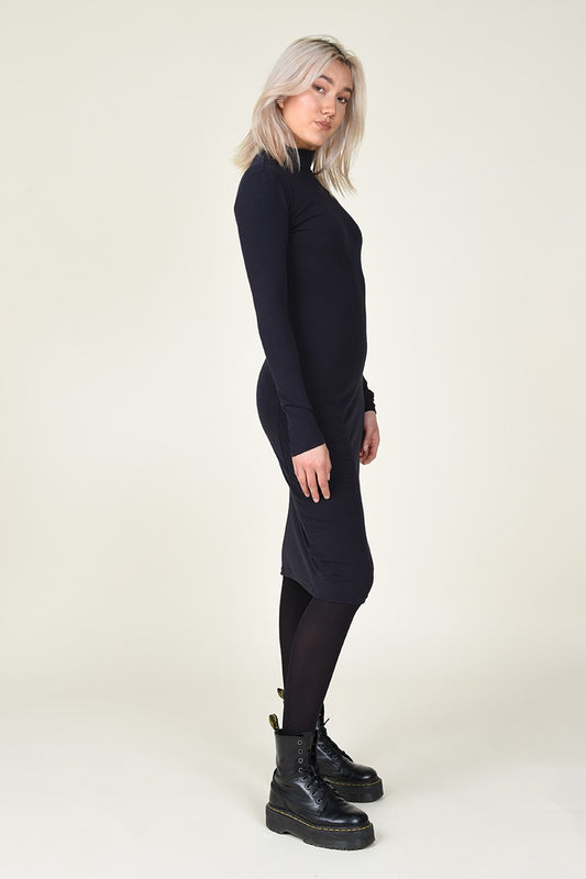 Lili Sidonio Cotton Jersey Bodycon Dress - Dresses XS Lili Sidonio Cotton Jersey Bodycon Dress - Dresses XS