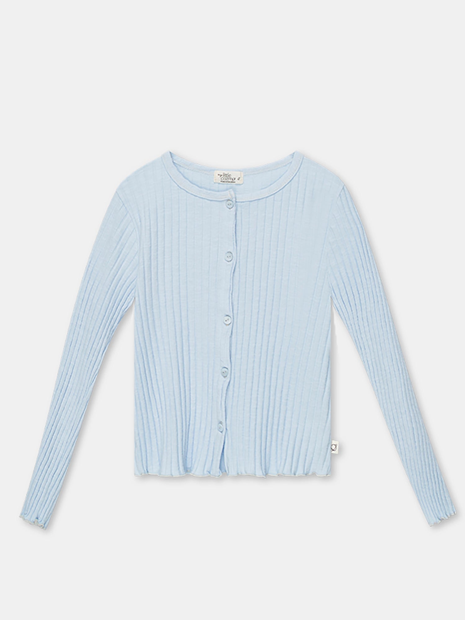 My Little Cozmo Ribbed Slub Cardigan Shirts Tops