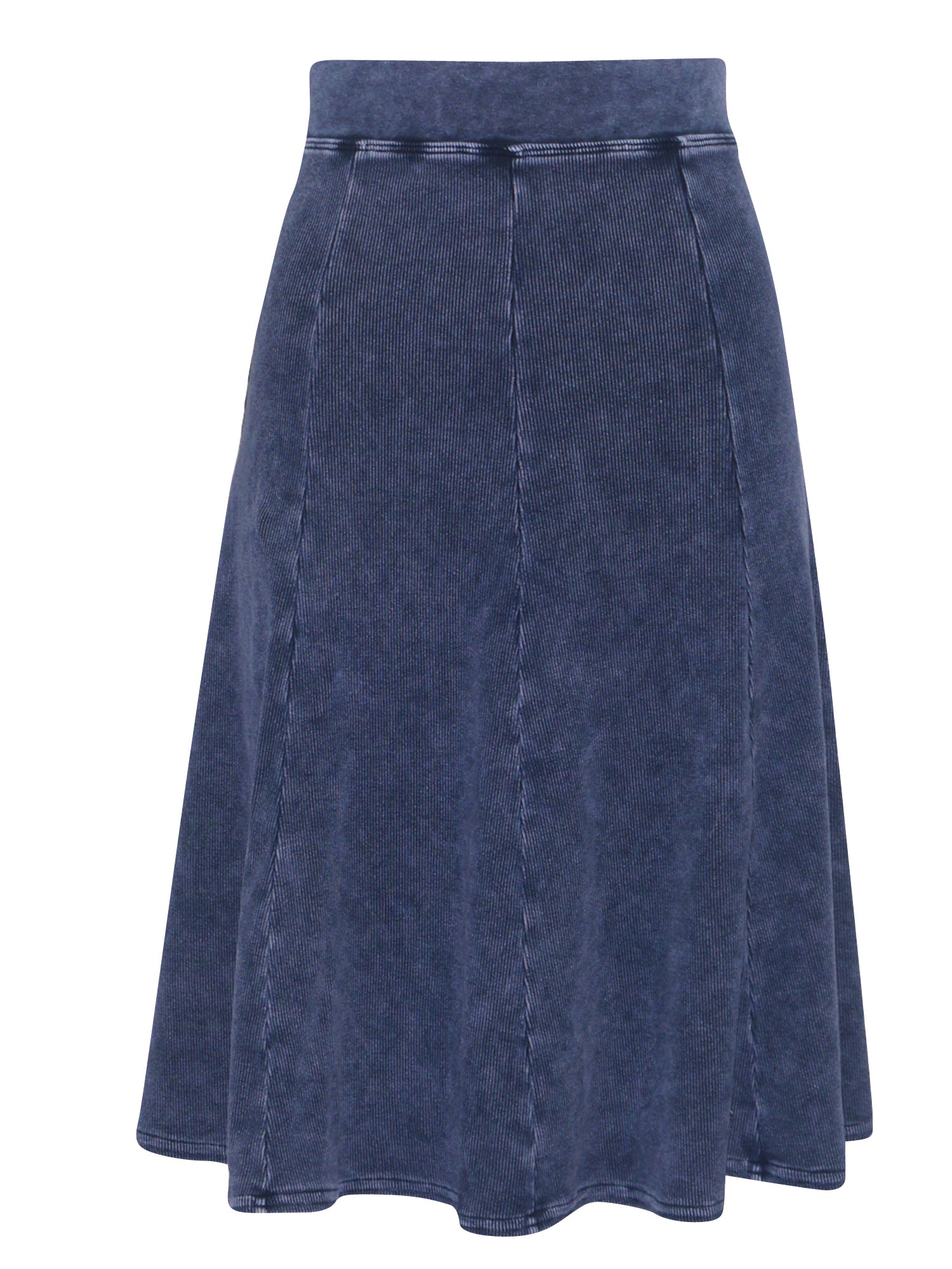 Hard Tail Junior Ribbed Panel Skirt (Style CS-707) - Skirts