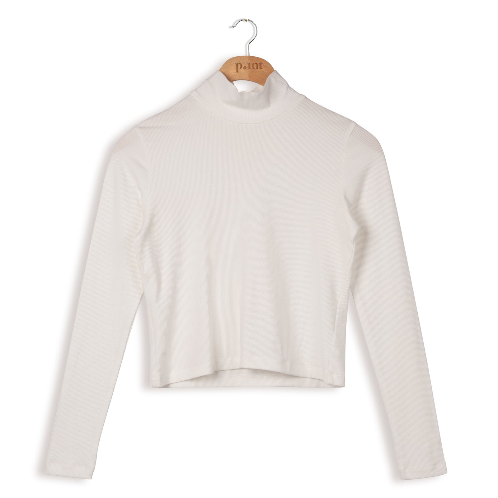 Point Core Cropped L/S Mock Top - Tops