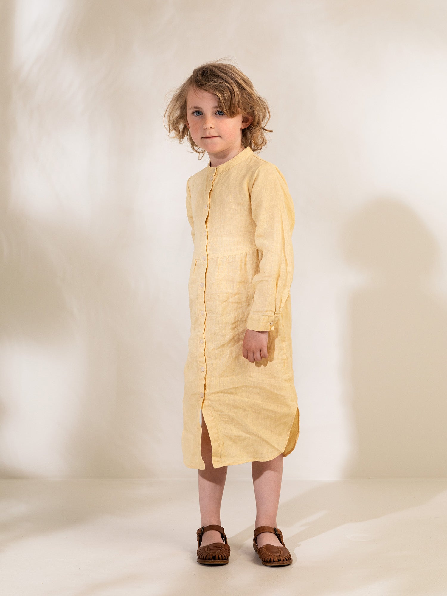 MarMar Dosa Linen Shirt Dress - Dresses