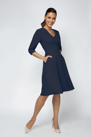 Nora Gardner V-neck Alexandra Dress Nora Gardner