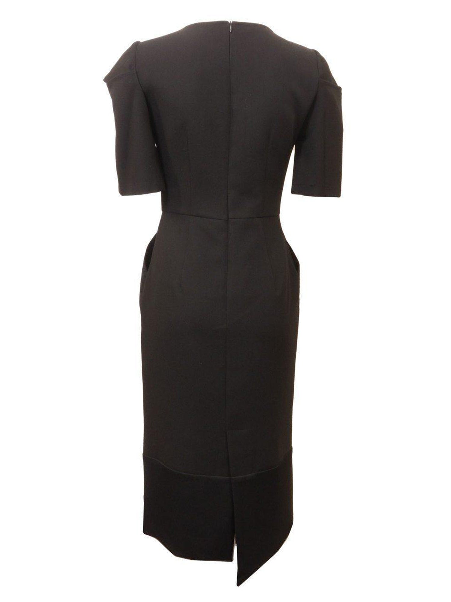 Kameya Black Sheath Dress vendor-unknown