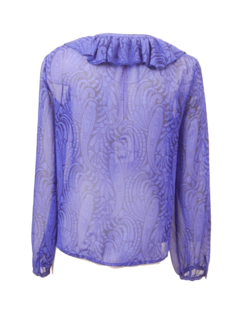 The Jetset Paisley Print Top vendor-unknown