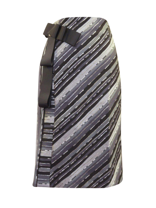 Front Row Black and Silver Skirt vendor-unknown