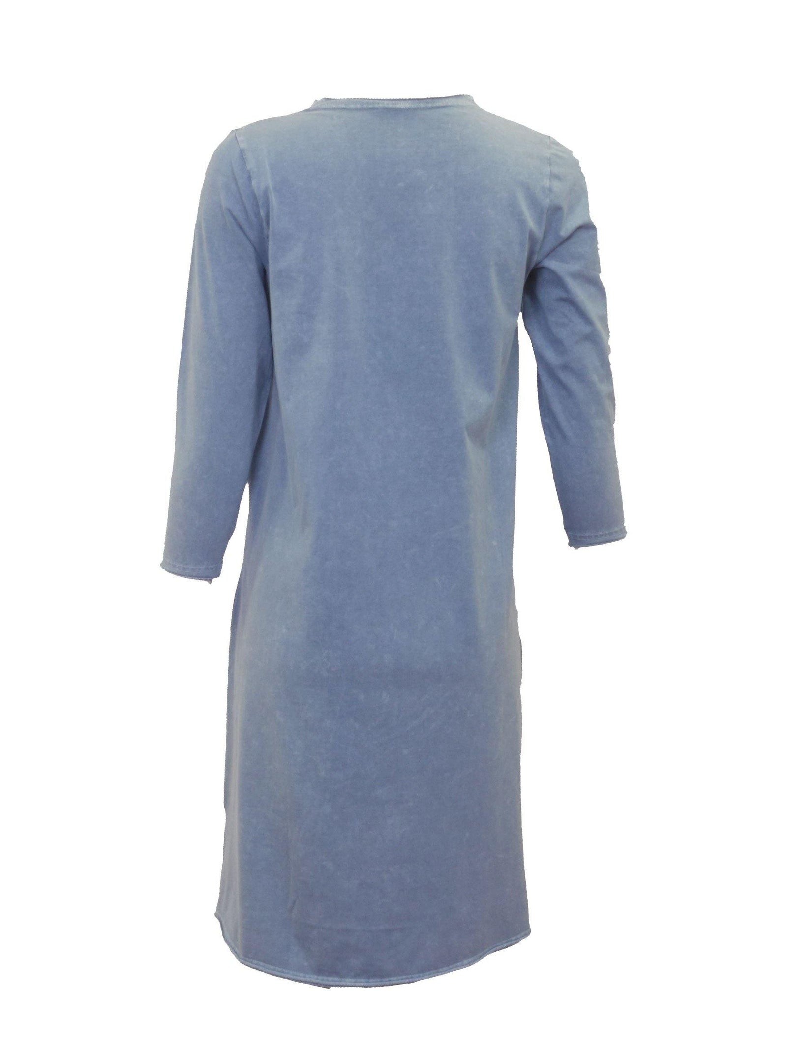 Love and Laughter Denim Washed Flower Dress Love & Laughter