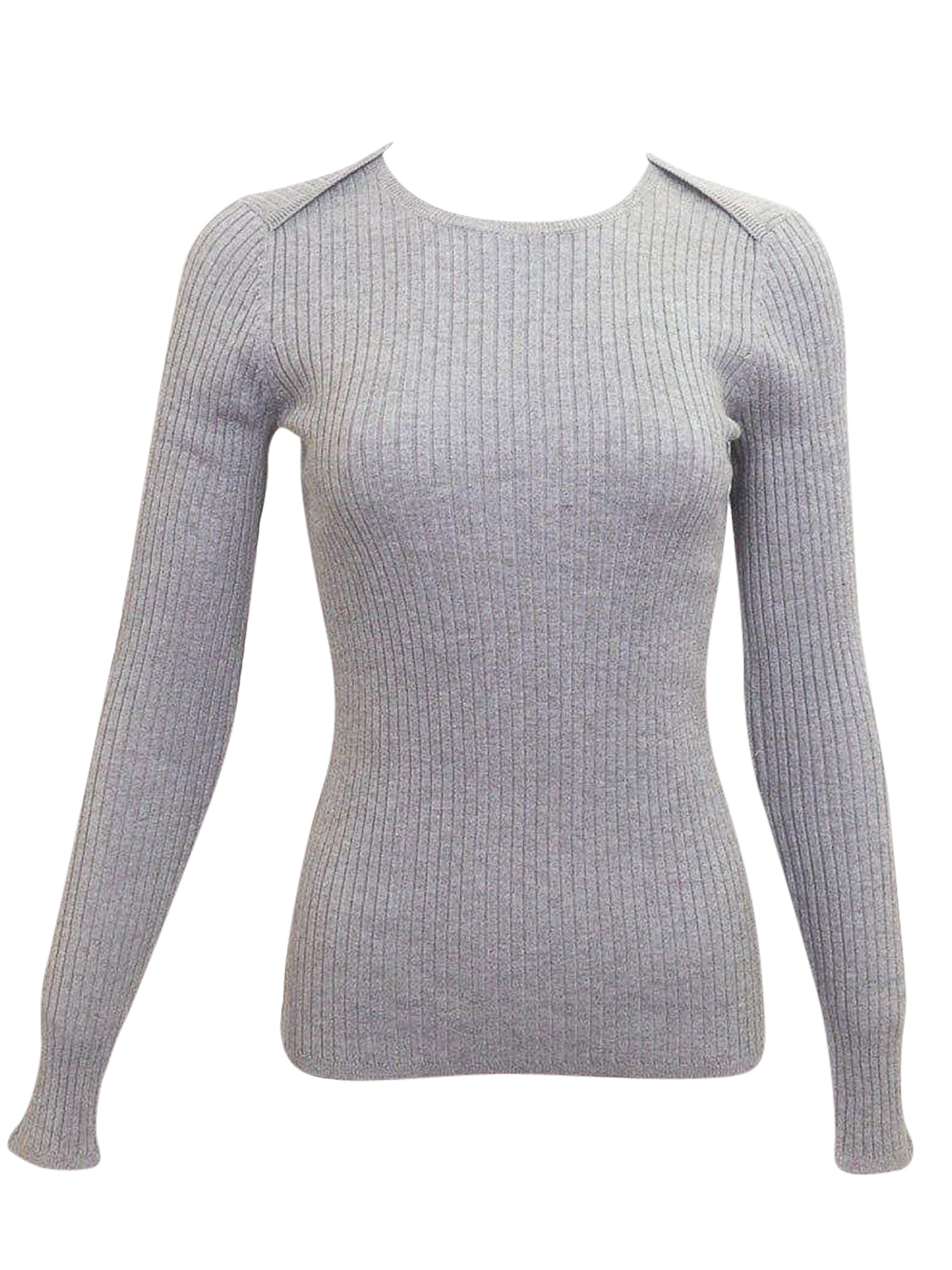 Fragile Merino Wool Ribbed Sweater Fragile