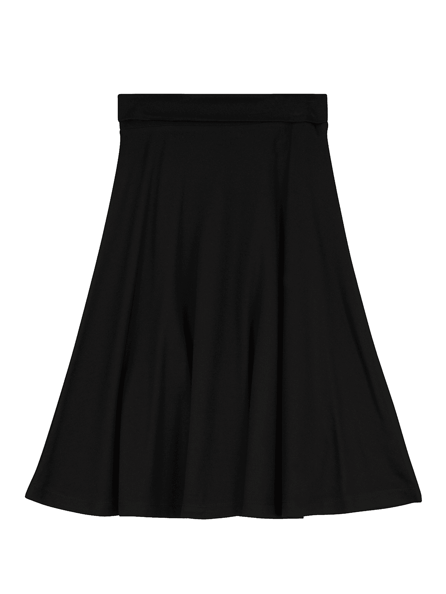Ginger Ponte Flare Skirt Ginger