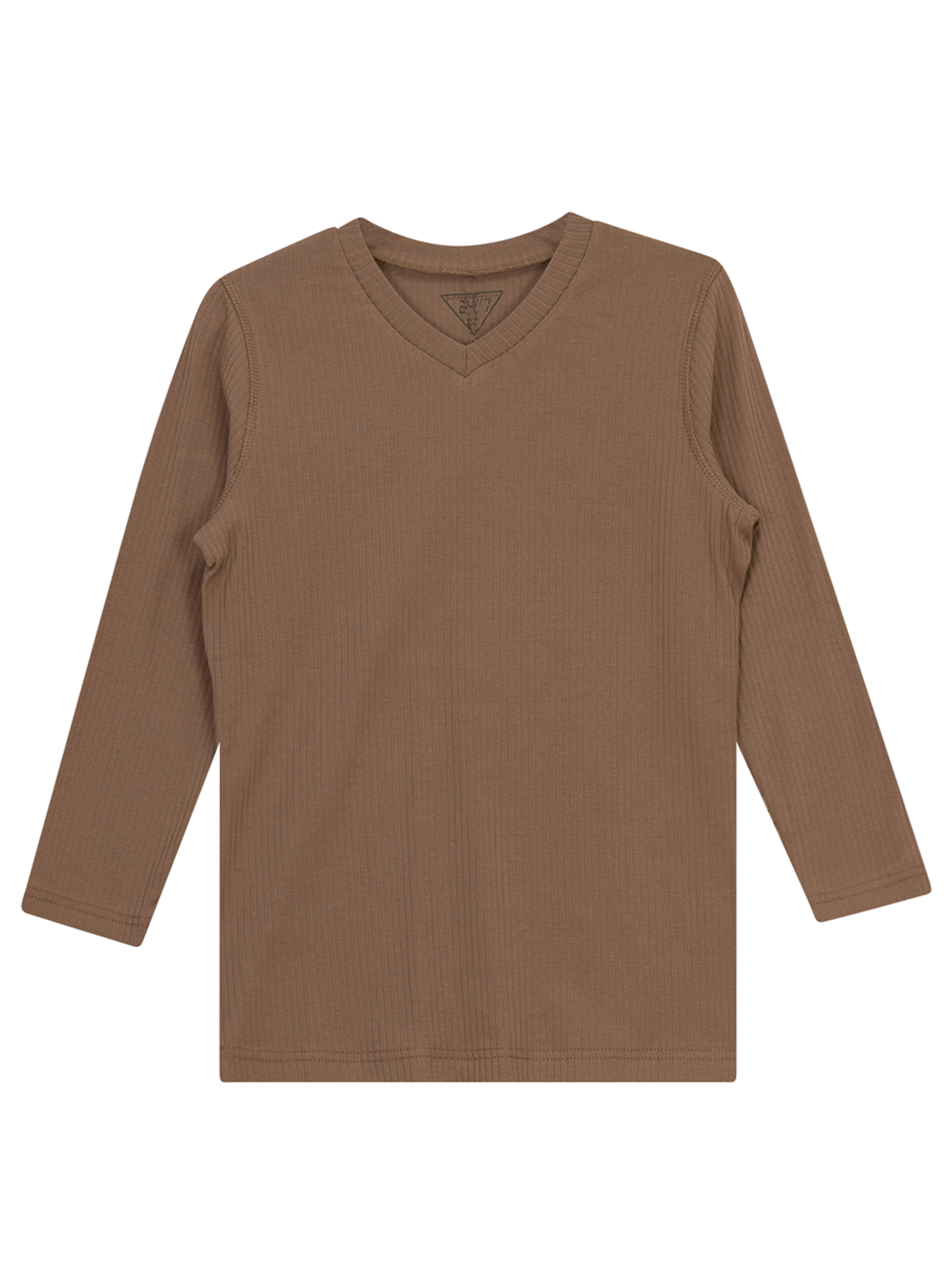 【ONC MERINO】LONG SLEEVE TEE/BROWN トップス ONC MERINO LONG SLEEVE T-SHIRT BROWN Merino wool
