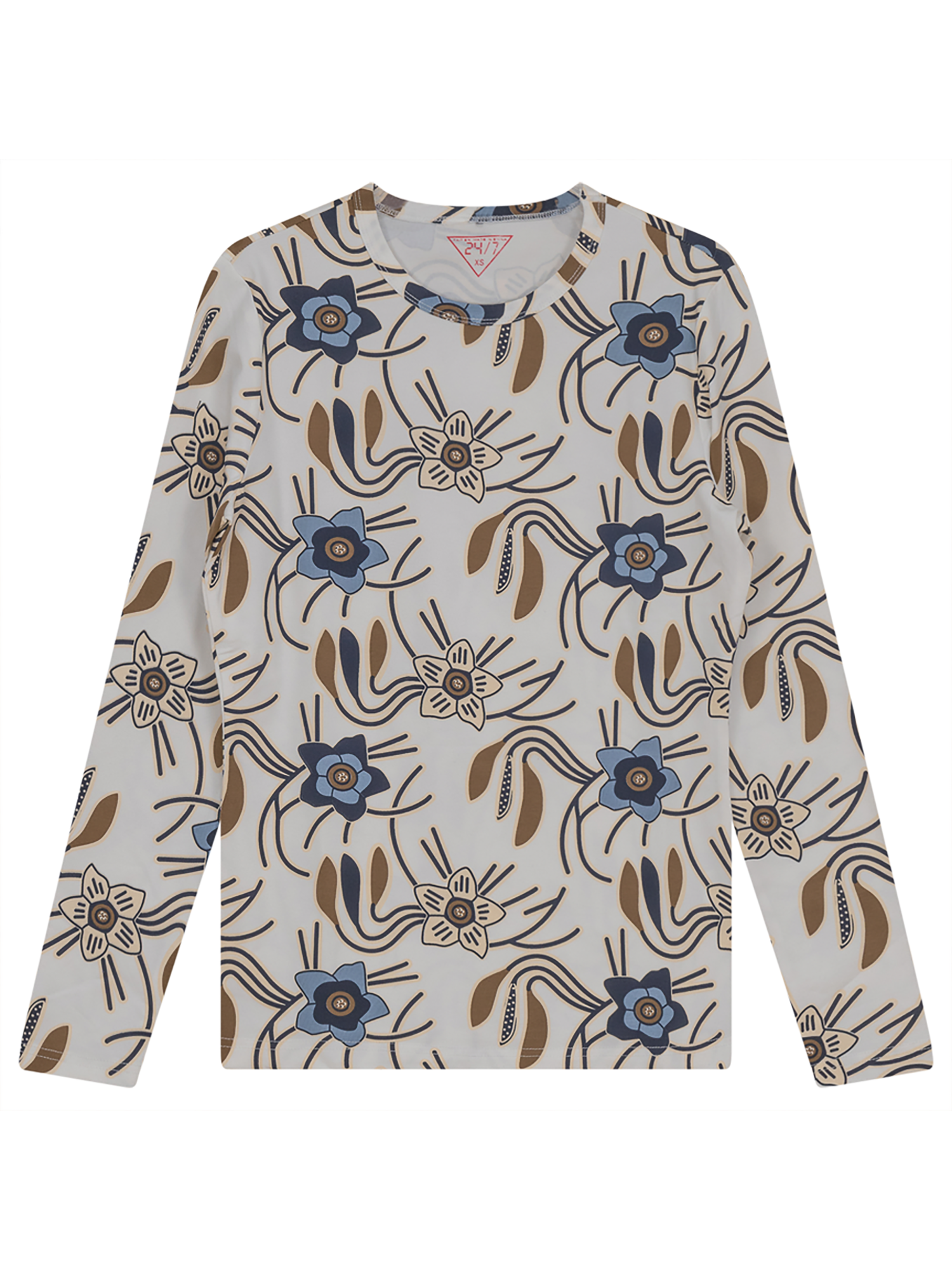 24/7 Cotton Printed Tee - Shirts & Tops