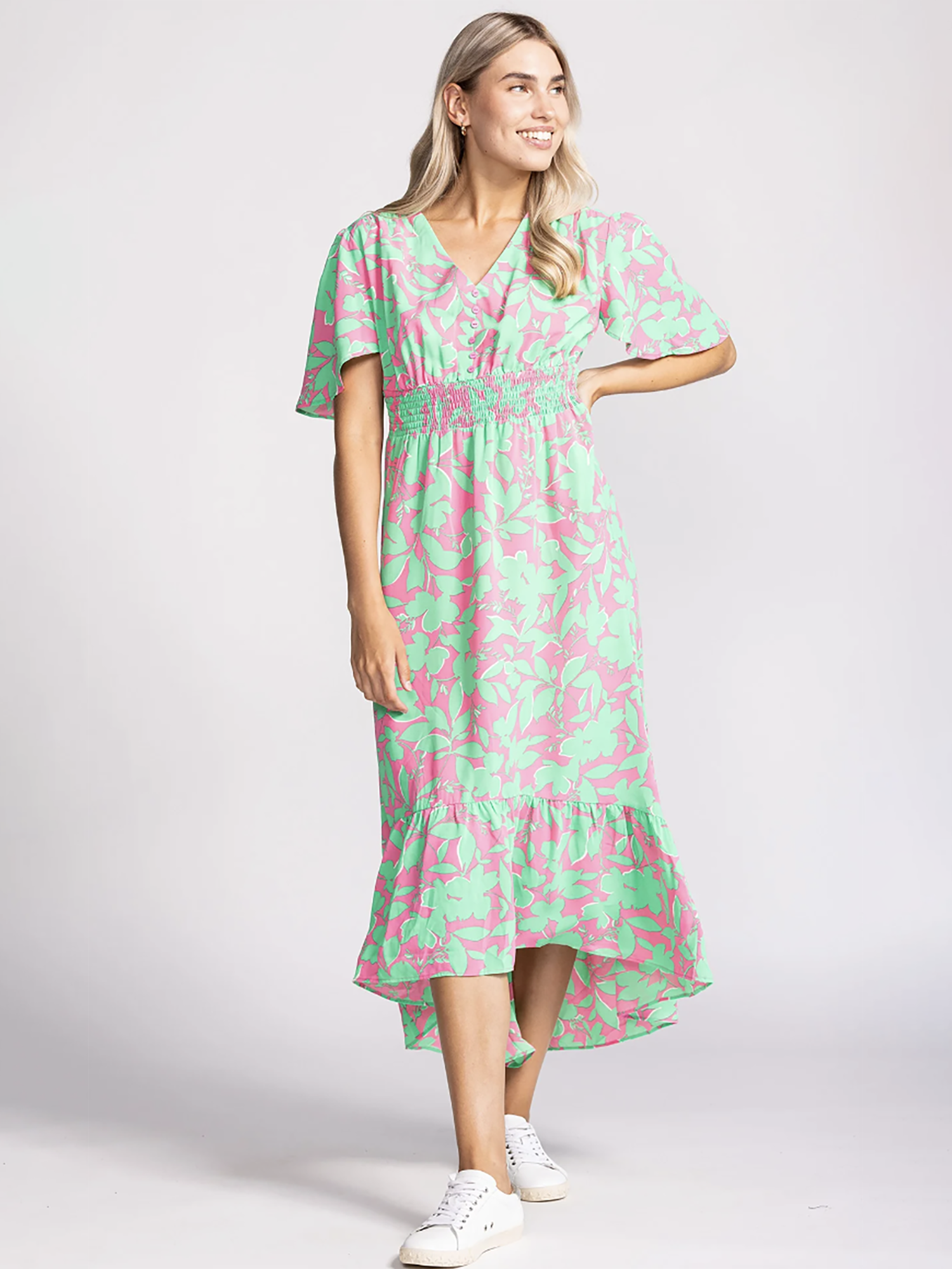 Pink Martini Charlene Dress - Dresses Green / Xs Pink Martini Charlene Dress - Dresses Green / Xs