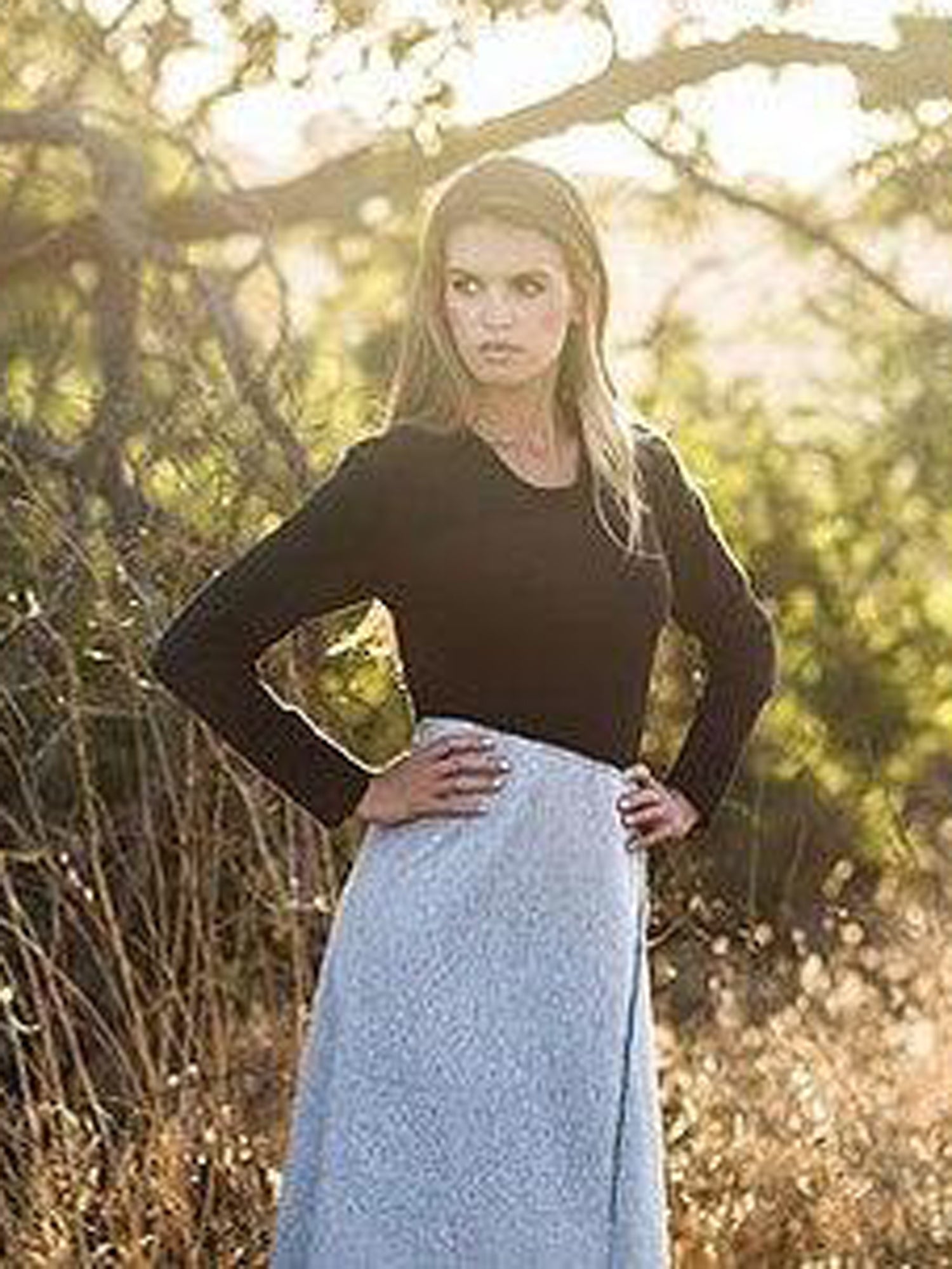 Ellie Makir Black and Grey Wool Dress Ellie Makir