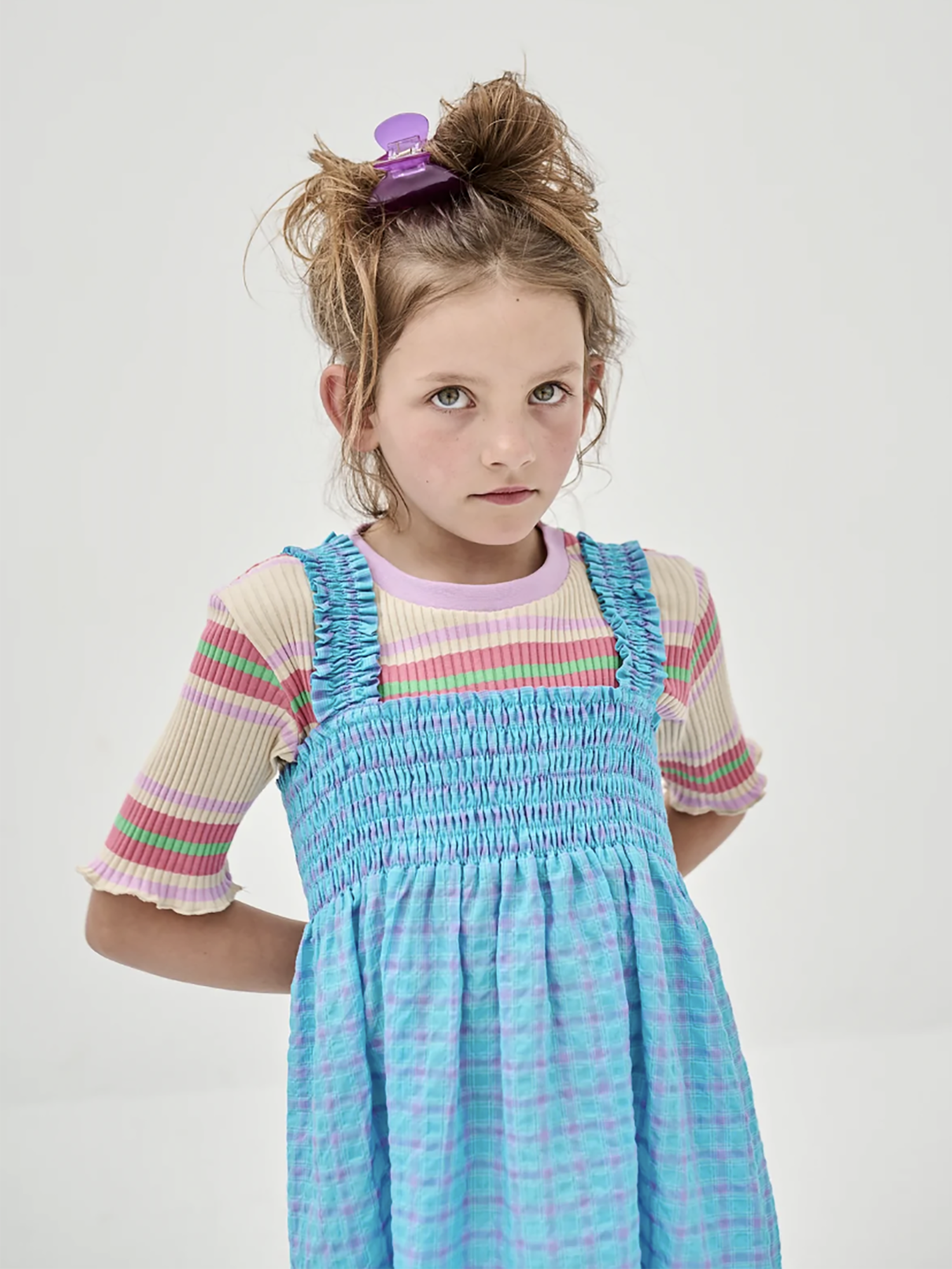 Repose AMS L/S Stripe Tee Shirt - 