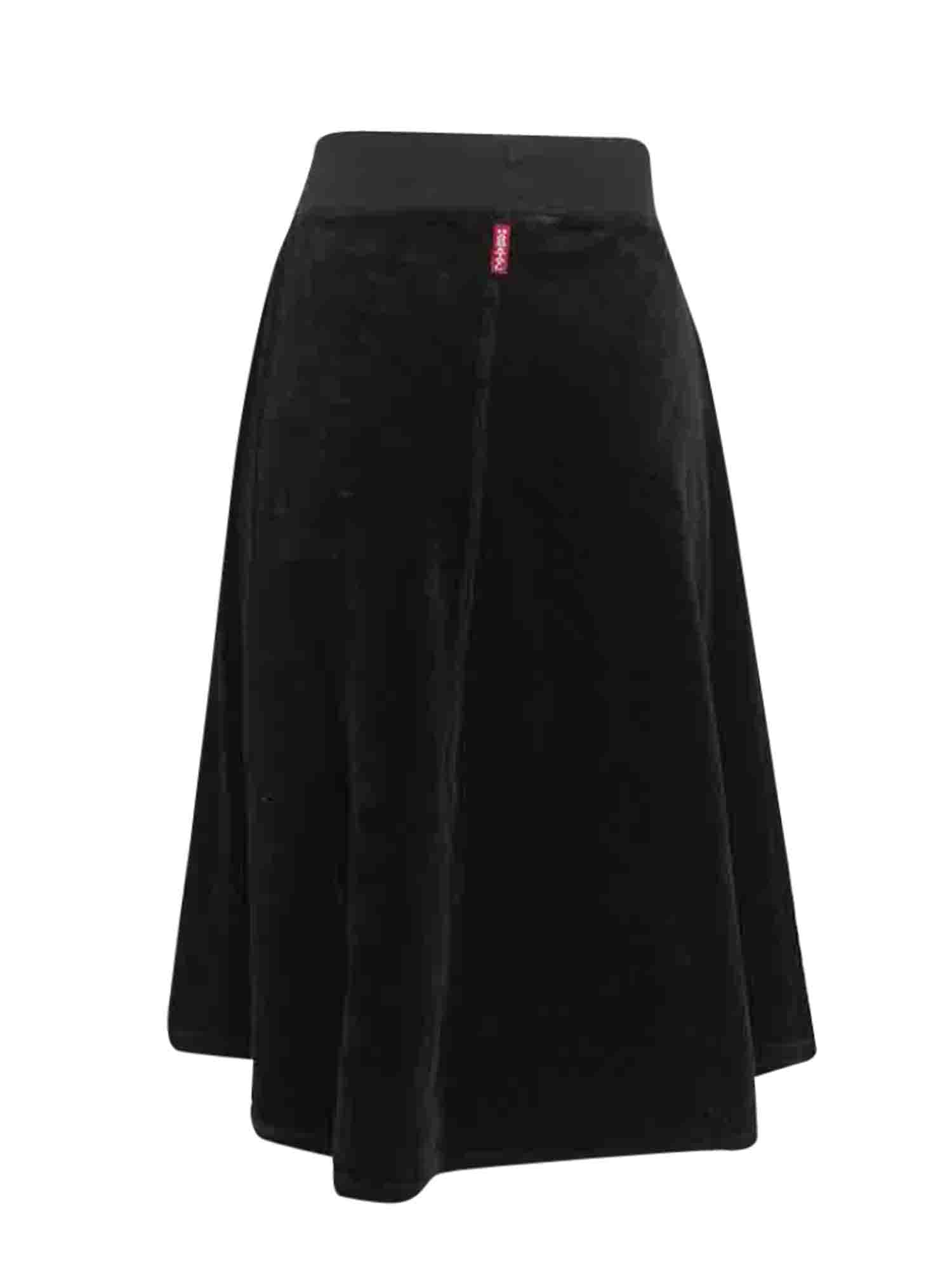 Hard Tail Velour Full Skirt (V-195) - Skirts