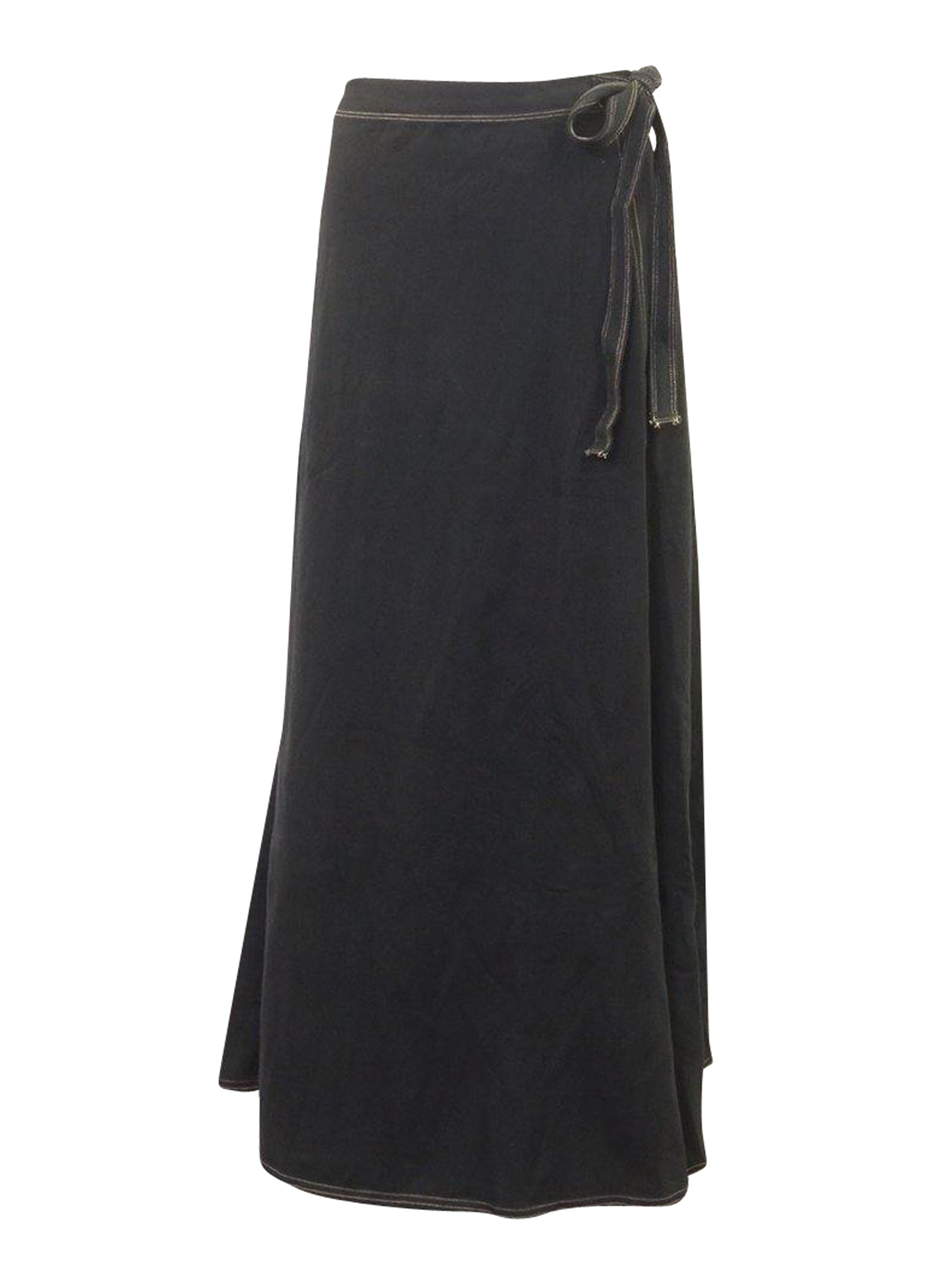 Women s Long A Line Wrap Around Skirt PinkOrchidFashion