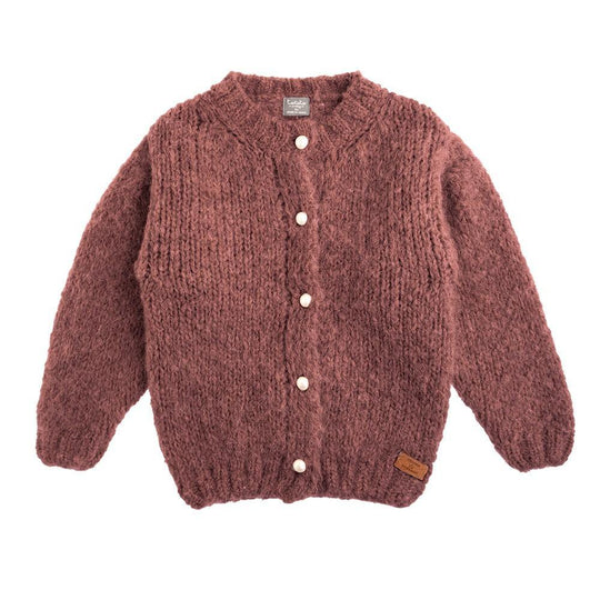 Tocoto Vintage Pearl Button Knit Cardigan Tocoto Vintage