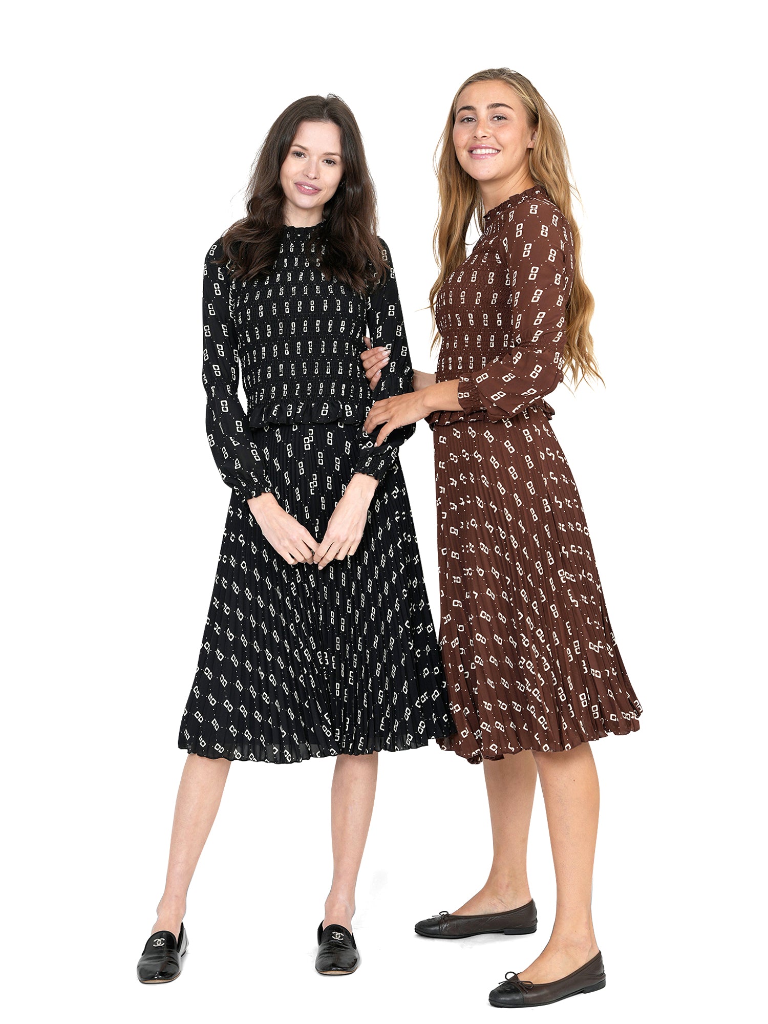 Ginger Pleated Buckle Pattern Skirt - Skirts