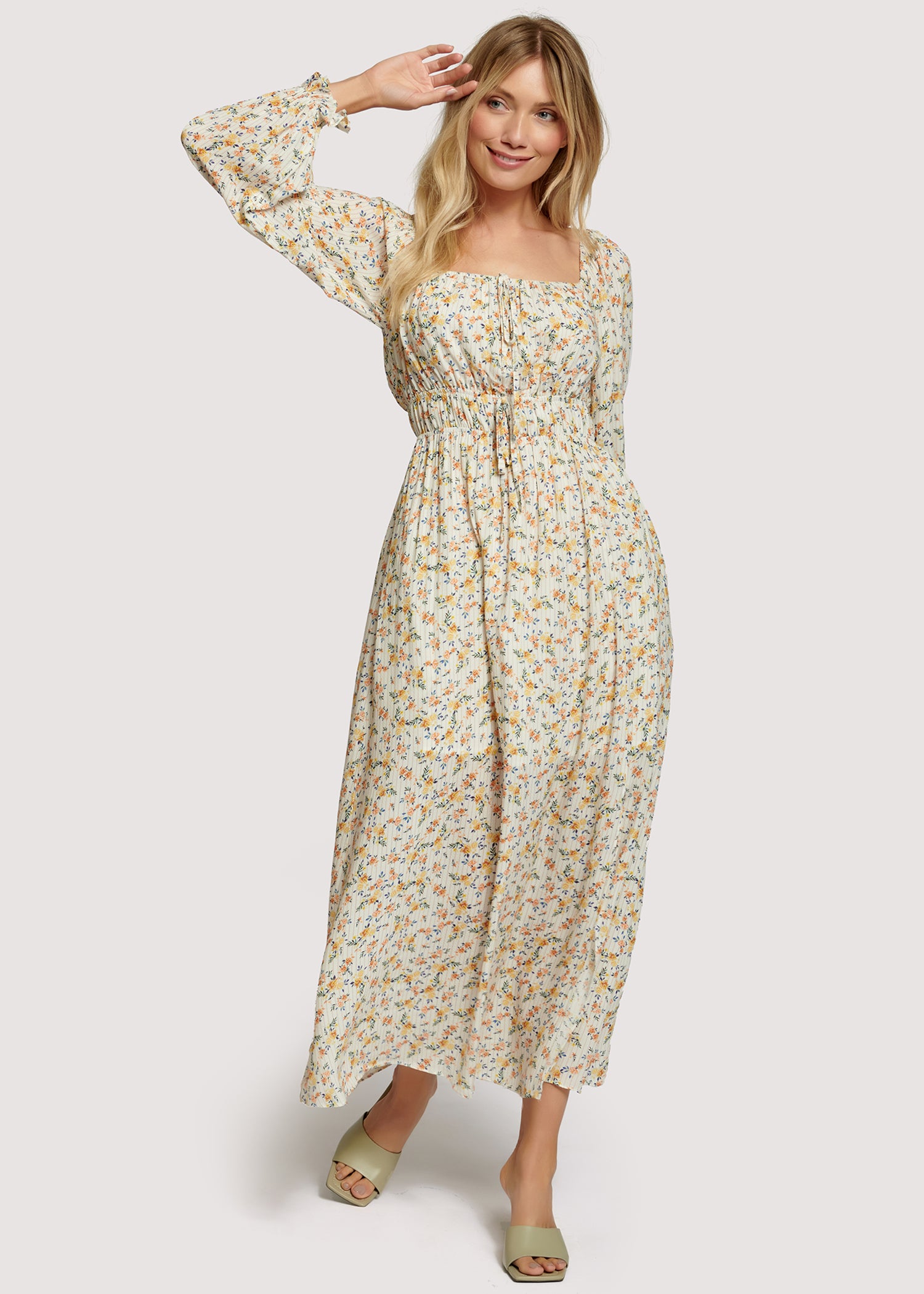 Lost + Wander Floral Occasion Maxi Dress - Dresses