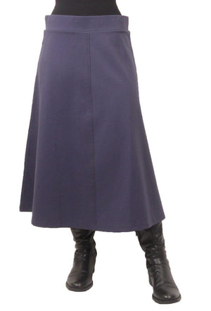 Wear & Flair Streamline Stitched A-Line Skirt (020) - Skirts