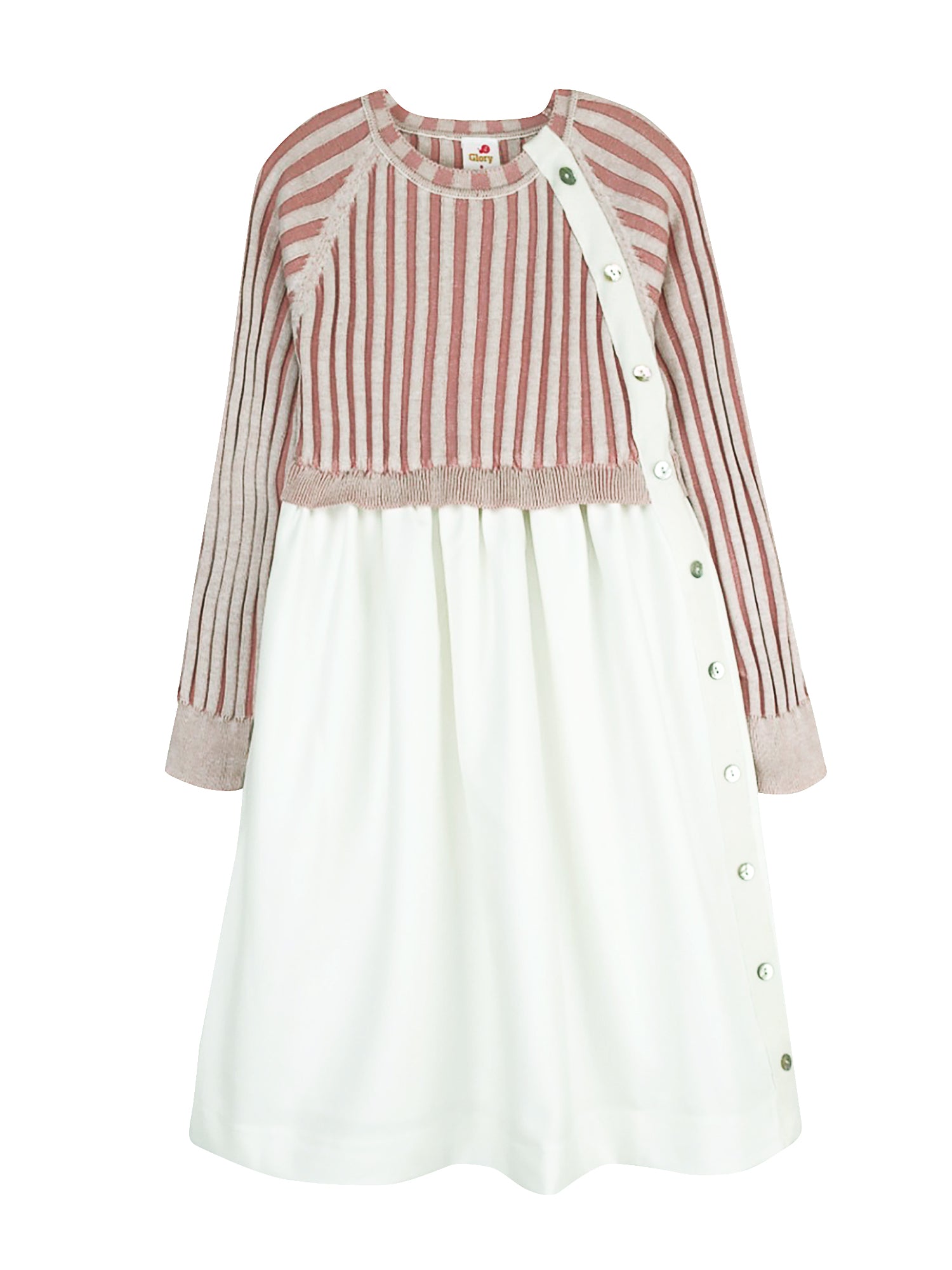 Glory Kids Mixed Media Dress - Dresses