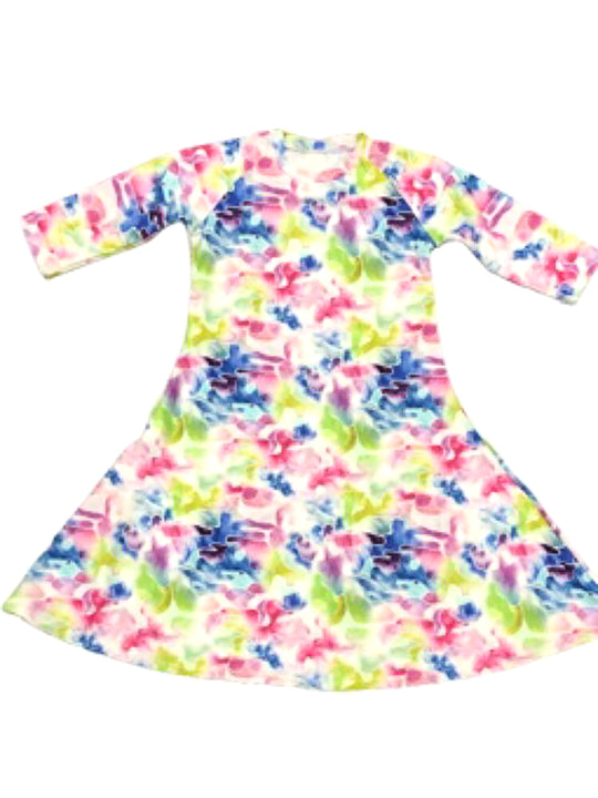 ByTheWai Girls Print Swim Dress - Dresses