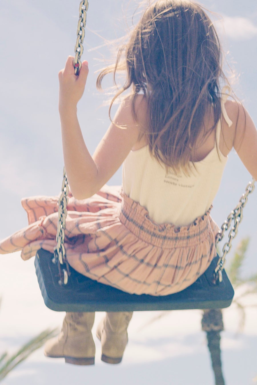 Tocoto Vintage Checkered Skirt - Skirts