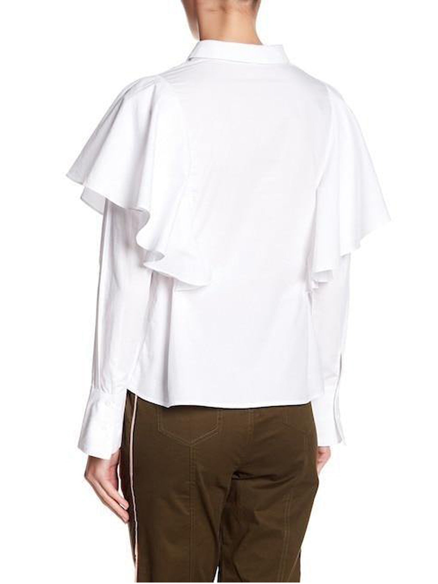 Endless Rose Ruffle Shoulder Blouse vendor-unknown