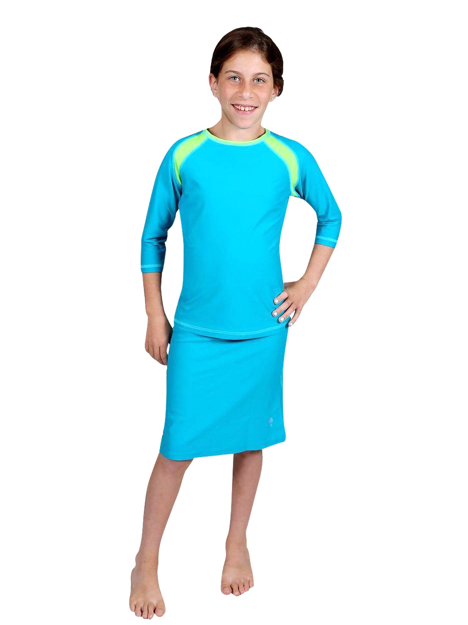 Hydrochic 3/4 Sleeve Kids Swim Shirt Hydrochic
