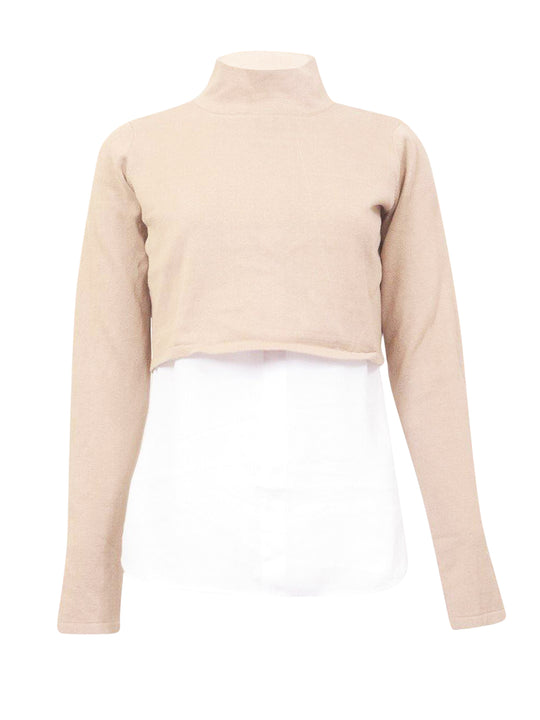 Elie Tahari Mock Neck Top - Tops