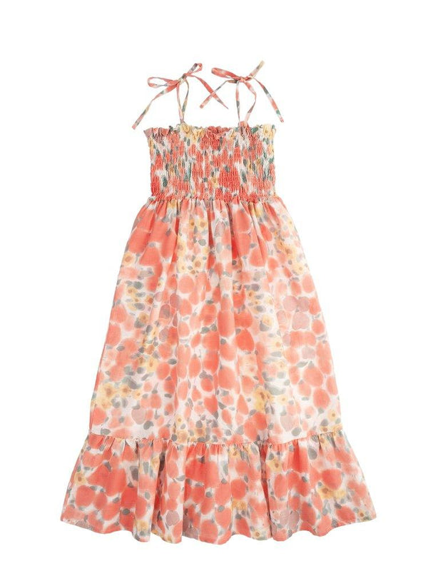 ⭐︎希少⭐︎CARAMEL VINTAGEFLORAL PRINT DRESS 8A LILI et NENE キッズ CARAMEL 2023SS KIDS WOVEN DRESS